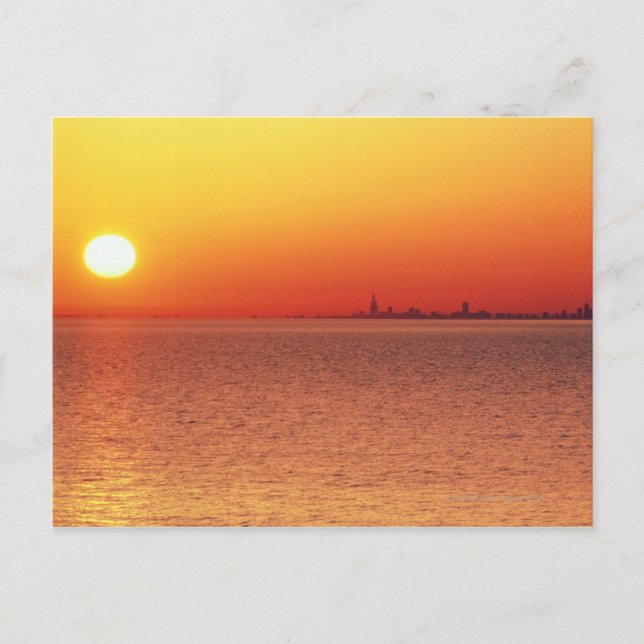 Carte Postale Lac Michigan (Devant)