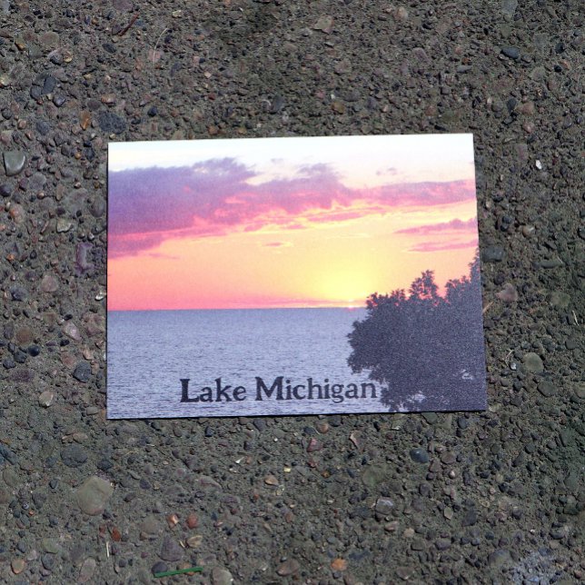 Carte Postale Lac Michigan (Créateur téléchargé)