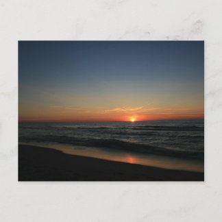 Carte Postale Lac Michigan Sunset 2