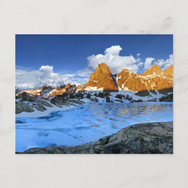 Carte Postale Lac Minaret Sunrise 2 - Sierra Nevada (Devant)