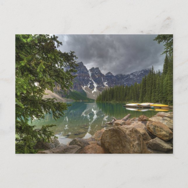 Carte Postale Lac Moraine (Devant)