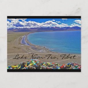 Carte Postale Lac Nam-Tso au Tibet