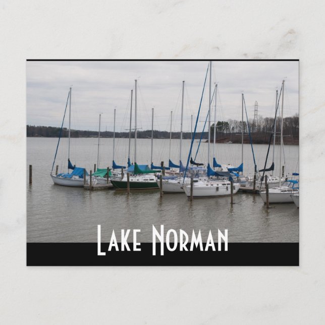 Carte Postale Lac Norman (Devant)