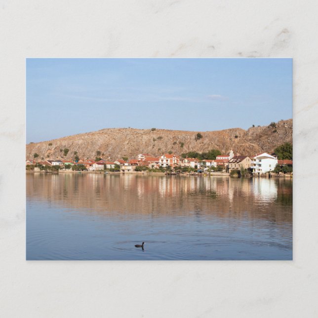 Carte Postale Lac Ohrid, Albanie (Devant)