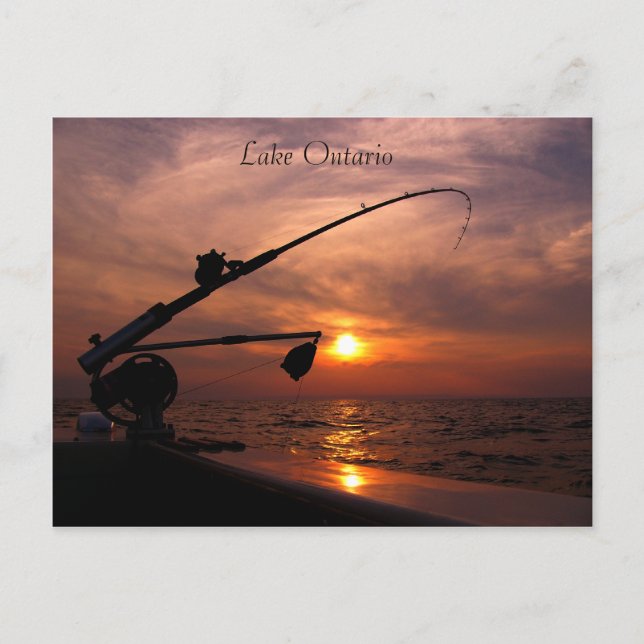 Carte Postale Lac Ontario (Devant)