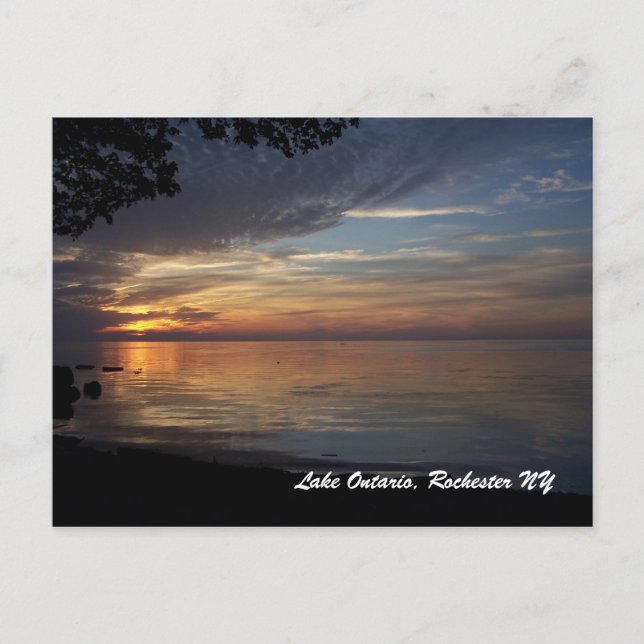Carte Postale Lac Ontario, Rochester N.Y. (Devant)