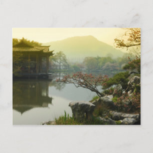 Carte Postale lac ouest, Chine
