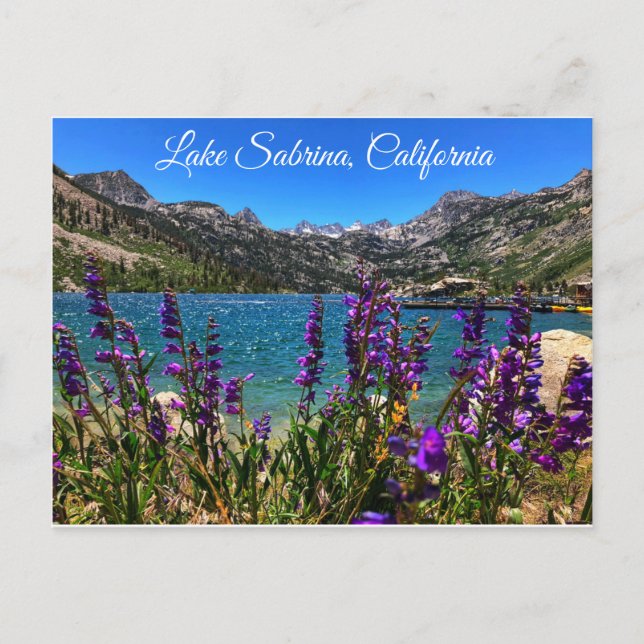 Carte Postale Lac Sabrina (Devant)