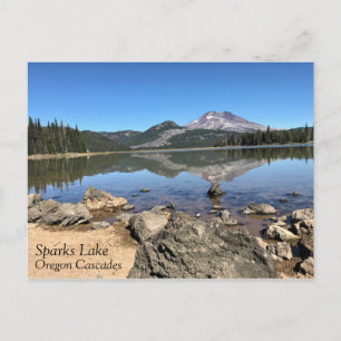 Carte Postale Lac Sparks, Oregon