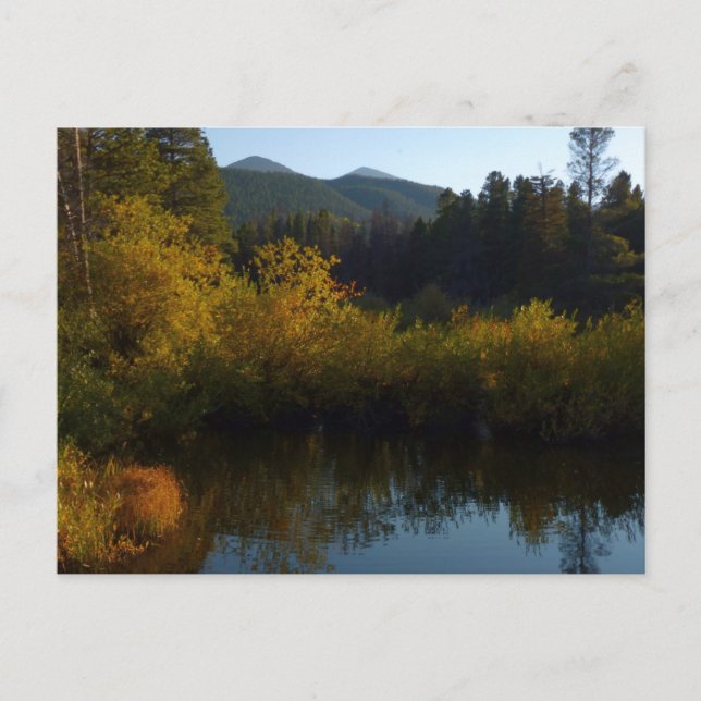 Carte Postale Lac Sprague à l'automne (Devant)
