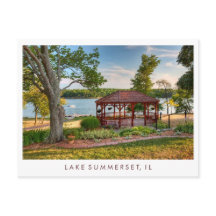 Lac Summerset Illinois Gazebo