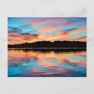 Carte Postale Lac Sunset