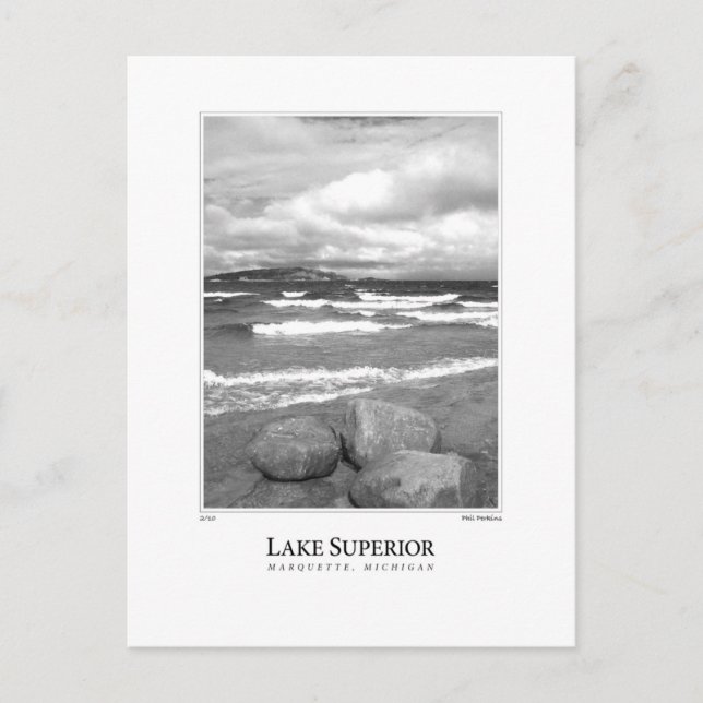 Carte Postale Lac Supérieur (Devant)