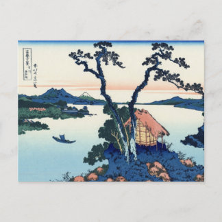 Carte Postale Lac Suwa dans la province de Shinano