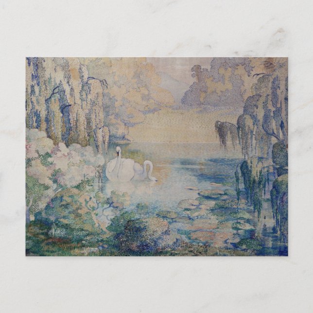 Carte Postale Lac Swan (Devant)