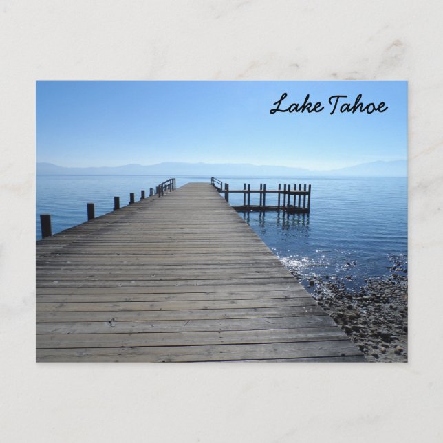 Carte Postale Lac Tahoe (Devant)