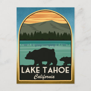 Carte Postale Lac Tahoe Californie