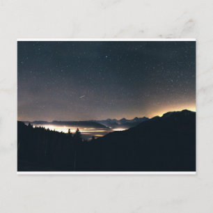 Carte Postale Lac Thun, Suisse & Starry Sky
