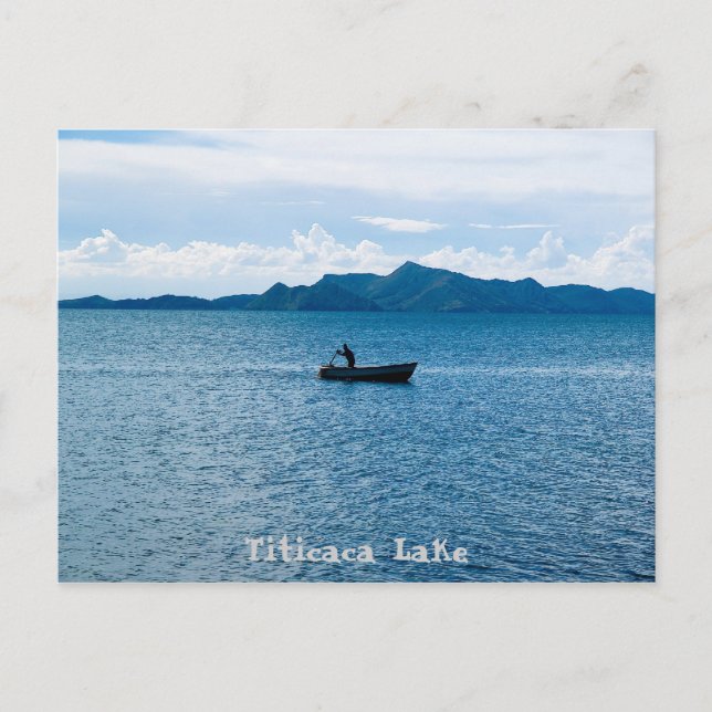 Carte Postale Lac Titicaca (Devant)