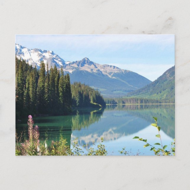 Carte Postale Lac Whistler (Devant)