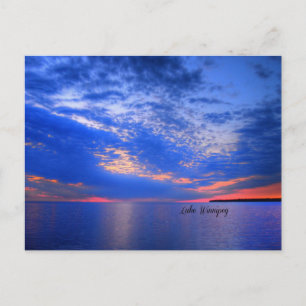 Carte Postale Lac Winnipeg