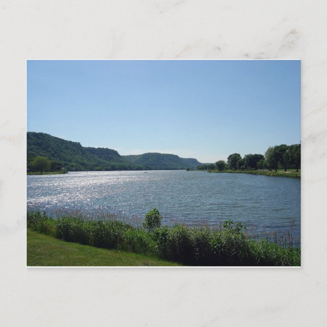 Carte Postale Lac Winona - Winona, MN (Devant)
