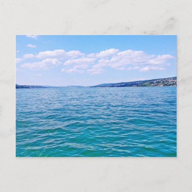 Carte Postale Lac Zurich (Devant)