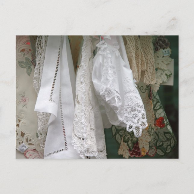 Carte Postale lacets (Devant)