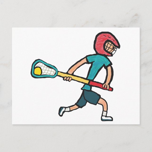 Carte Postale Lacrosse (Devant)