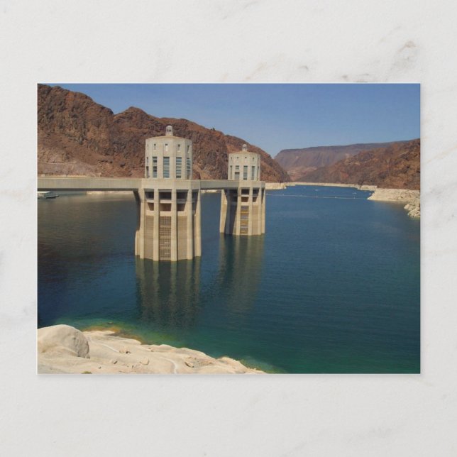 Carte Postale Lacs Hoover Dams (Devant)