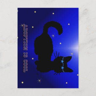 Carte Postale L'adoption est cool