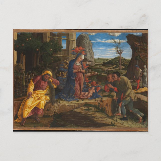 Carte Postale L'adoration des bergers (Devant)