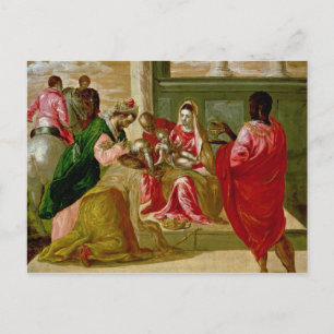 Carte Postale L'Adoration des Mages, 1567-70