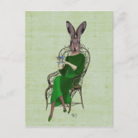 Lady Bella Rabbit Prendre du thé 4