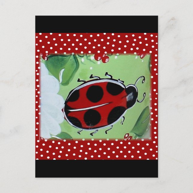 Carte Postale Lady Bug (Devant)