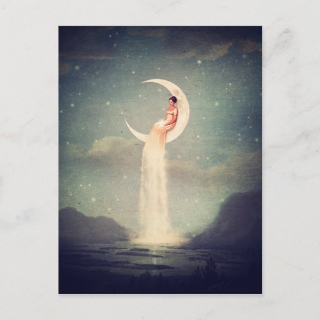Carte Postale Lady de la rivière Moon (Devant)