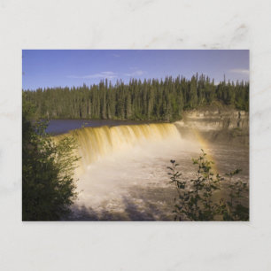 Carte Postale Lady Evelyn Falls Territorial Park, Nord-Ouest