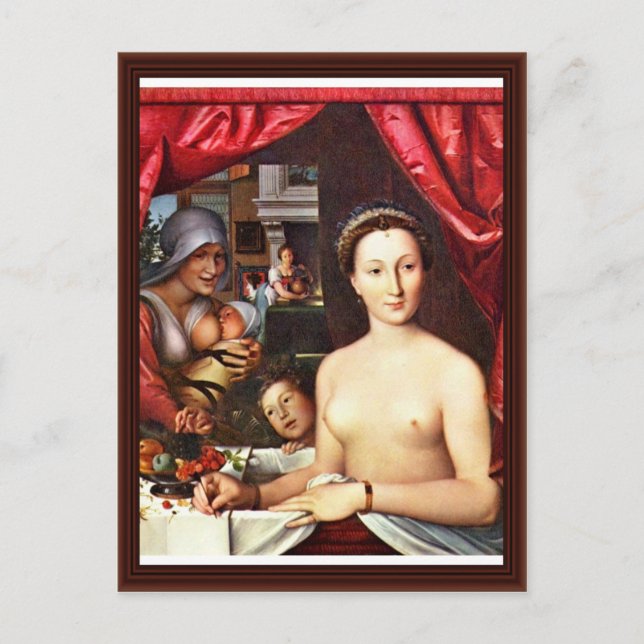 Carte Postale Lady In The Bath (Portrait De Diane De Poitiers) (Devant)