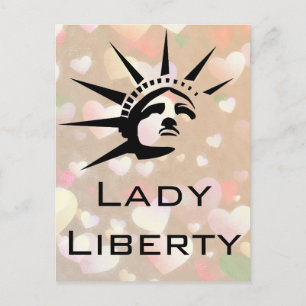 Carte Postale Lady Liberty