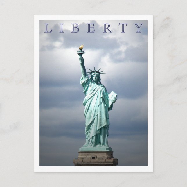 Carte Postale Lady Liberty (Devant)