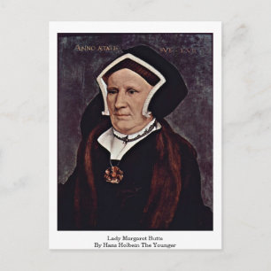 Carte Postale Lady Margaret Butts Par Hans Holbein Le Plus Jeune