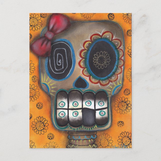 Carte postale Lady Muerte (Devant)