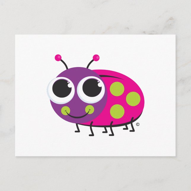 Carte postale Ladybug (Devant)
