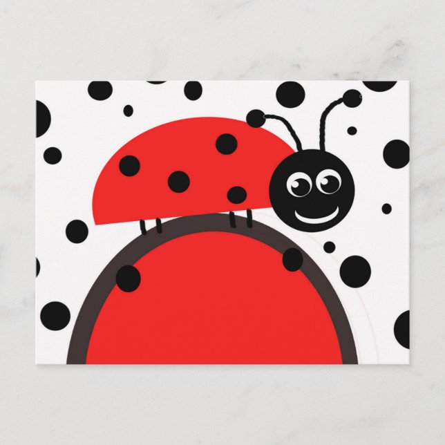Carte postale Ladybug (Devant)