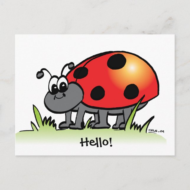 Carte postale Ladybug (Devant)