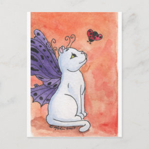 Carte Postale Ladybug Friend