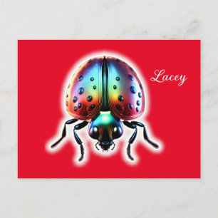 Carte Postale Ladybug moderne