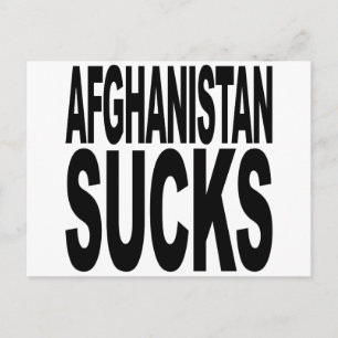 Carte Postale L'Afghanistan craint