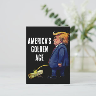 Carte Postale L'âge d'or de l'Amérique