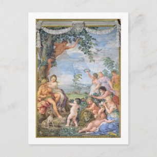 Carte Postale L'âge d'or (fresque)
